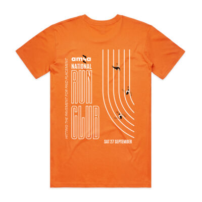 AMSA National Run Club | Men's Staple Tee Thumbnail